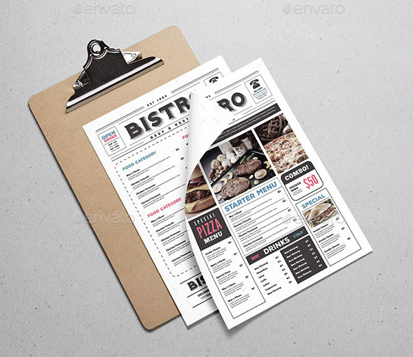 30個(gè)現(xiàn)代復(fù)古風(fēng)格餐廳餐飲菜單設(shè)計(jì)模版欣賞-上海餐飲品牌設(shè)計(jì)公司