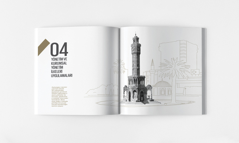 ASYA銀行年度報告宣傳畫冊設計-上海畫冊設計公司