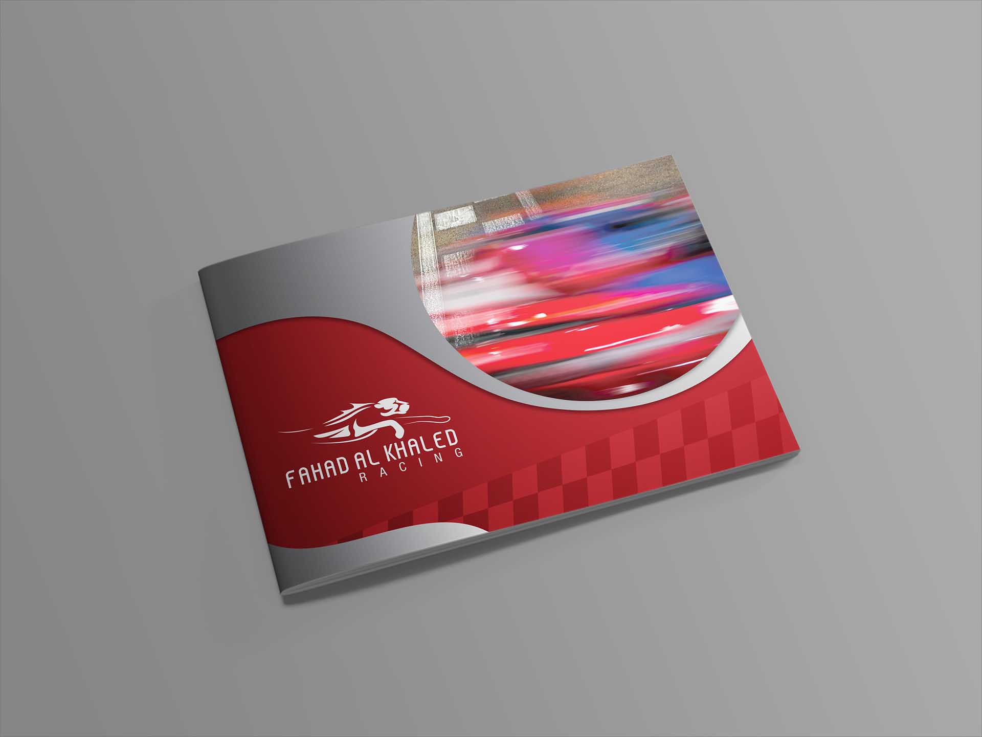 科威特法赫德哈立德卡丁車賽車宣傳冊-上海宣傳冊設(shè)計公司