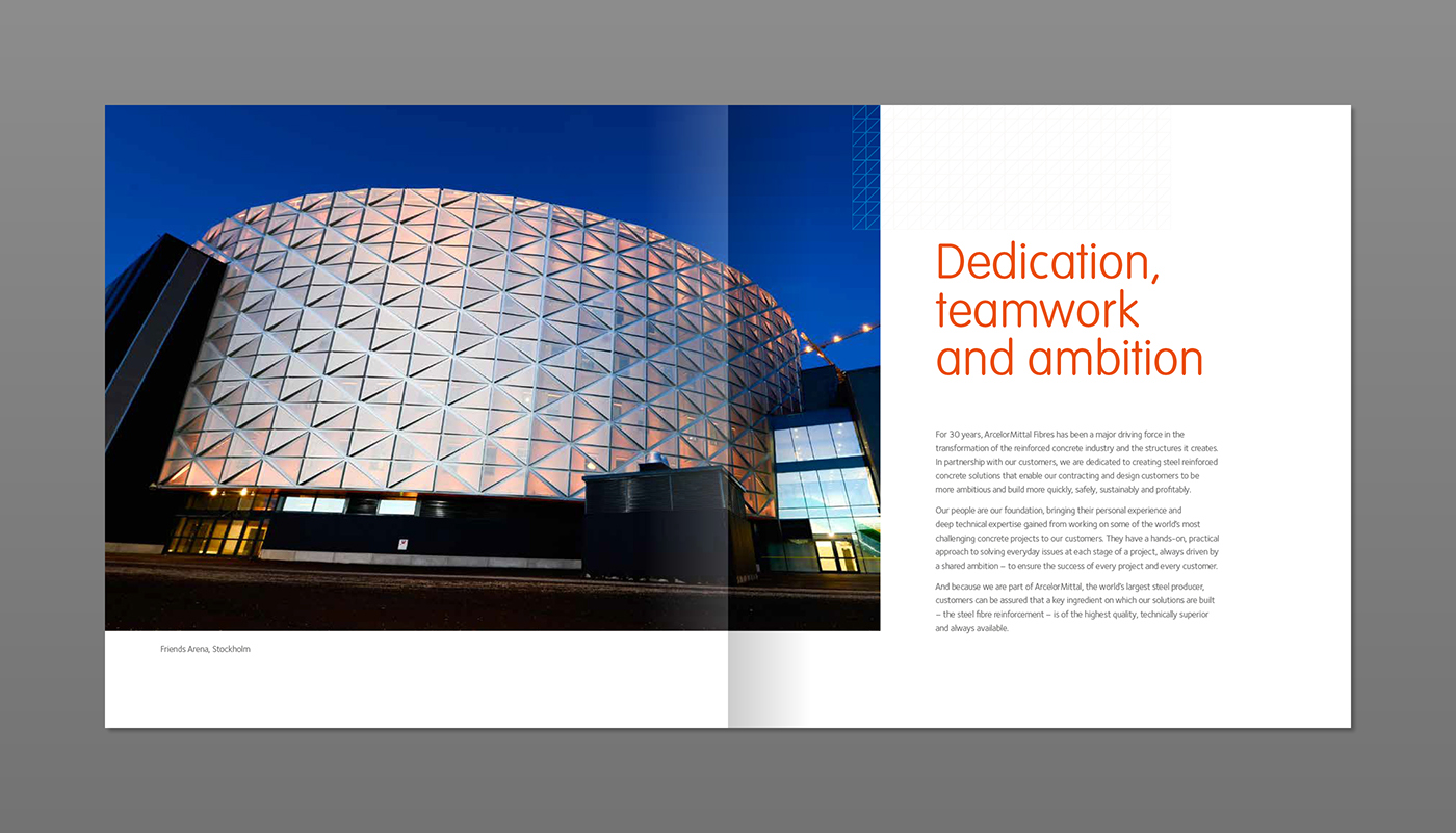 英國(guó)阿塞洛-米塔爾鋼鐵采礦公司宣傳畫冊(cè)設(shè)計(jì)-上海畫冊(cè)設(shè)計(jì)公司