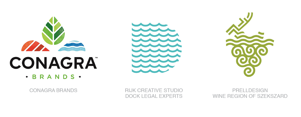 不同形狀的線條組合logo-2017年LOGO設(shè)計(jì)趨勢報(bào)告完整版-上海LOGO設(shè)計(jì)公司