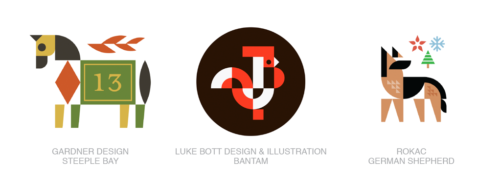 組合動(dòng)物logo-2017年LOGO設(shè)計(jì)趨勢報(bào)告完整版-上海LOGO設(shè)計(jì)公司