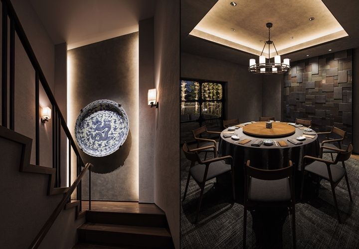 Sazenka 中式餐廳室內(nèi)餐飲空間設(shè)計(jì)，濃濃中式韻味 -上海品牌設(shè)計(jì)公司