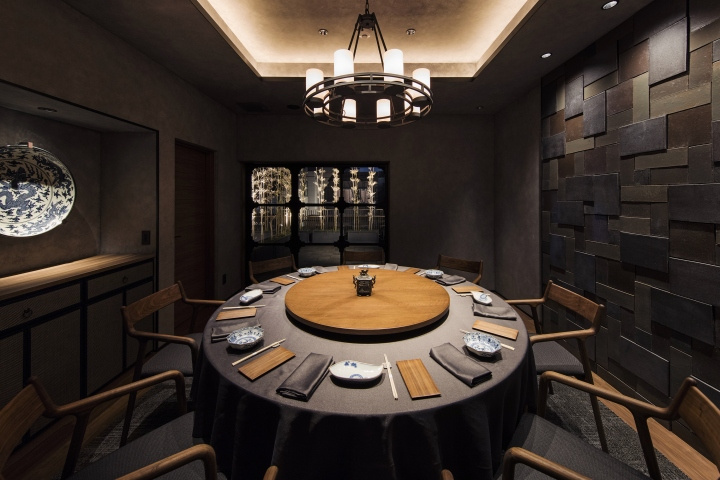 Sazenka 中式餐廳室內(nèi)餐飲空間設(shè)計(jì)，濃濃中式韻味 -上海品牌設(shè)計(jì)公司