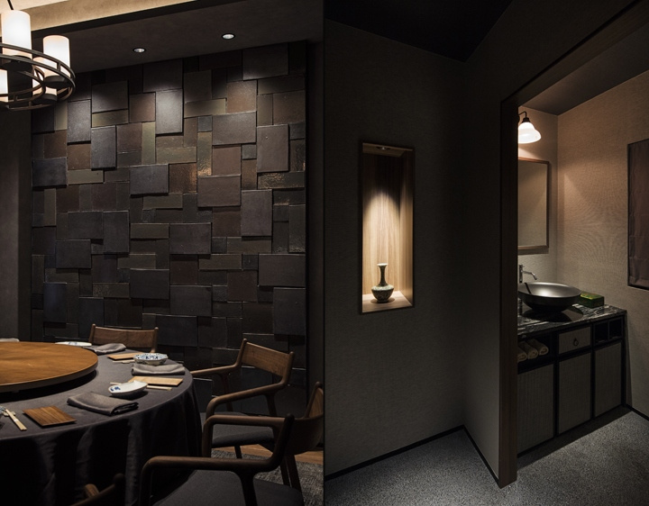 Sazenka 中式餐廳室內(nèi)餐飲空間設(shè)計(jì)，濃濃中式韻味 -上海品牌設(shè)計(jì)公司