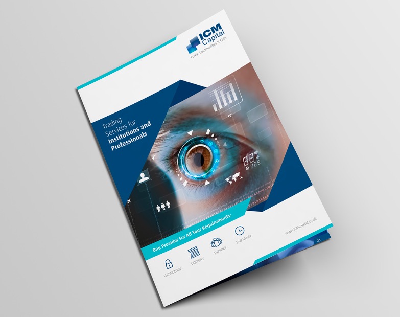 美國(guó)ICM貿(mào)易公司藍(lán)色冷色調(diào)商務(wù)宣傳畫冊(cè)設(shè)計(jì)-上海畫冊(cè)設(shè)計(jì)公司