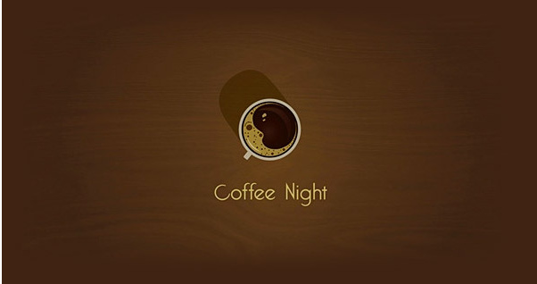 咖啡之夜logo設(shè)計--上海尚略logo設(shè)計公司分享 咖啡之夜logo設(shè)計--上海尚略logo設(shè)計公司分享