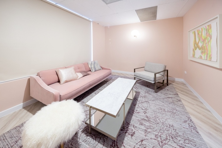 Anna Jo 醫(yī)療美容機構店鋪空間裝修布置設計-上海尚略品牌設計公司