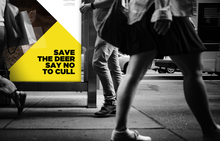 拯救野生鹿群動(dòng)物公益品牌VI形象設(shè)計(jì)-上海品牌VI設(shè)計(jì)公司