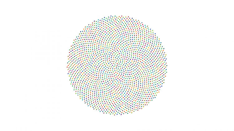 上海品牌VI設(shè)計公司分享：PayPal全球品牌推廣視覺識別設(shè)計指南-炫彩logo變體組合強烈視覺效果