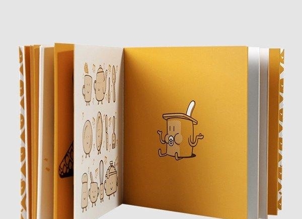 上海畫冊設(shè)計公司分享食品橙色畫冊設(shè)計，體驗不一般的視覺感受