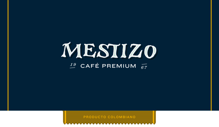 Mestizo 金屬罐裝咖啡概念包裝logo設(shè)計欣賞-上海包裝設(shè)計公司