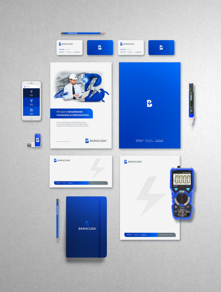 Baracuda Sp工業(yè)服務(wù)品牌形象設(shè)計(jì)-VI設(shè)計(jì)