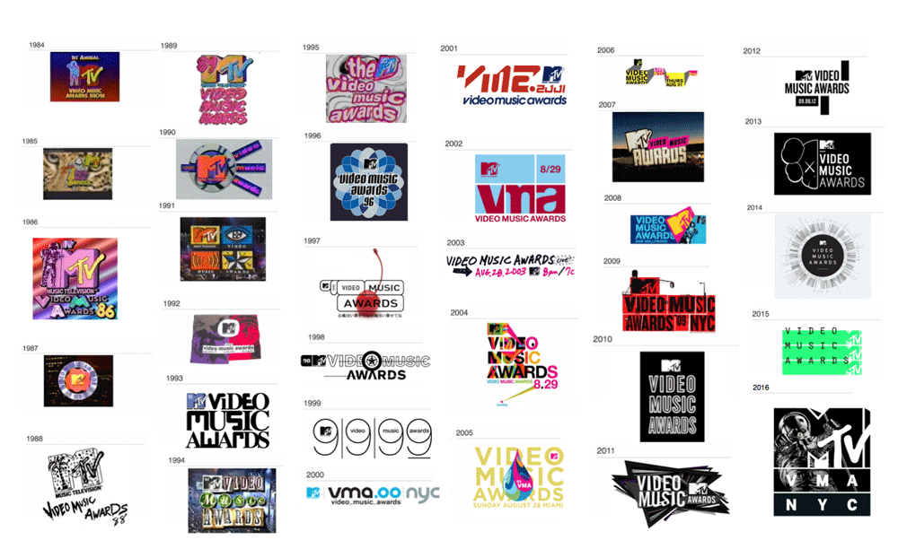 MTV亞洲大獎(jiǎng)MTV視頻音樂獎(jiǎng)VMA新標(biāo)志設(shè)計(jì)-上海品牌標(biāo)志設(shè)計(jì)公司