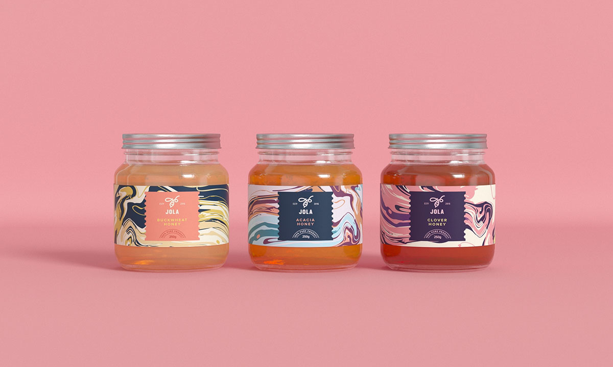 年輕蜂蜜品牌“JOLA”品牌形象設(shè)計(jì)--產(chǎn)品包裝設(shè)計(jì)