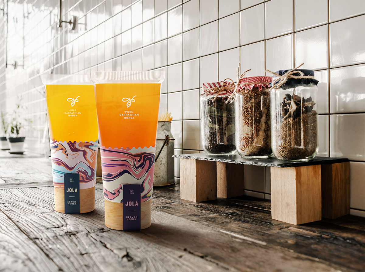 年輕蜂蜜品牌“JOLA”品牌形象設(shè)計(jì)--蜂蜜深加工產(chǎn)品包裝設(shè)計(jì)