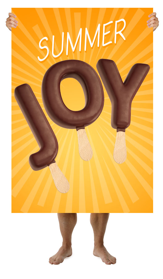 巧克力牛奶創(chuàng)意英文字體設計-上海品牌設計公司