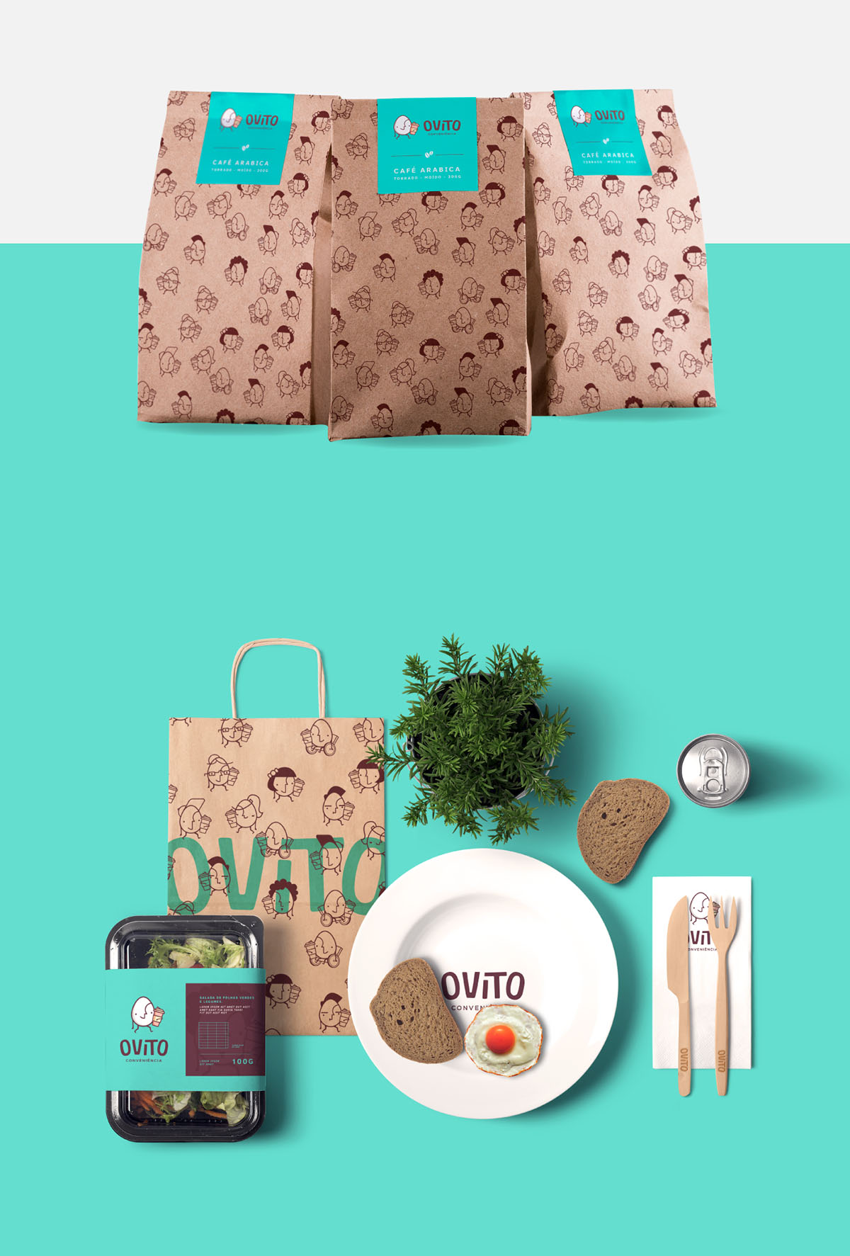 上海品牌形象策劃設(shè)計公司分享：Ovito營養(yǎng)食品品牌視覺形象識別設(shè)計