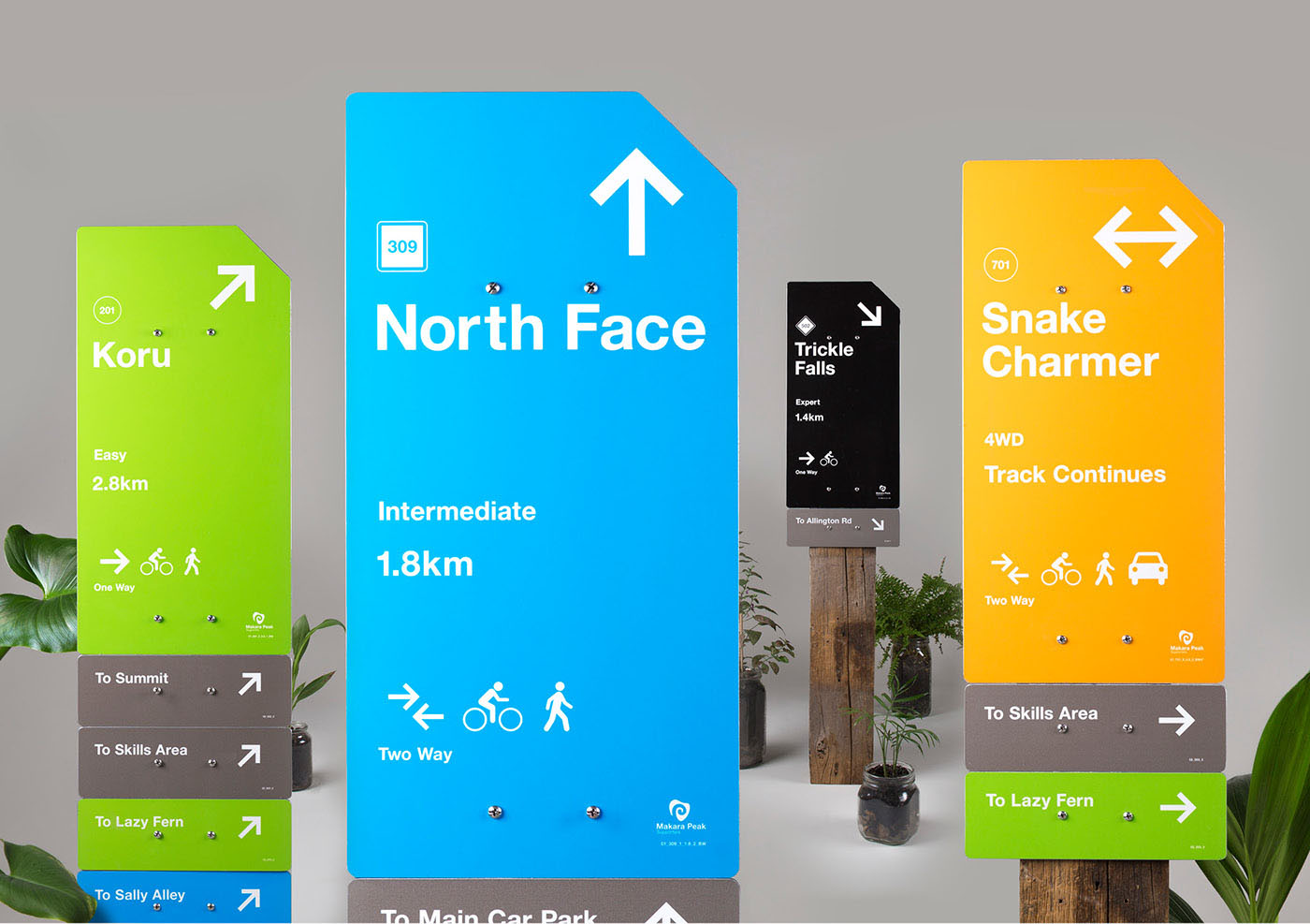 馬卡拉山頂山地自行車(chē)公園導(dǎo)視系統(tǒng)設(shè)計(jì)-上海品牌設(shè)計(jì)公司