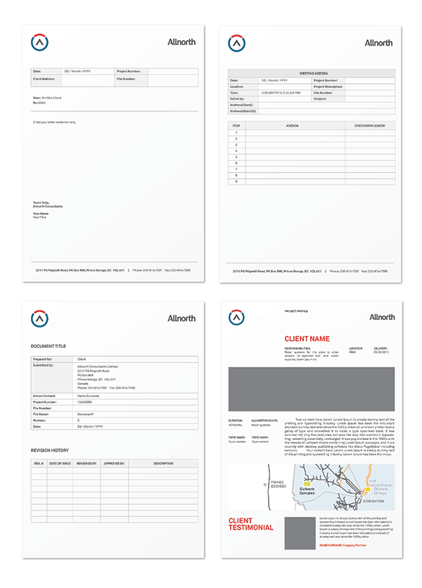 Allnorth多學(xué)科工程技術(shù)服務(wù)咨詢公司品牌形象推廣設(shè)計-VI設(shè)計