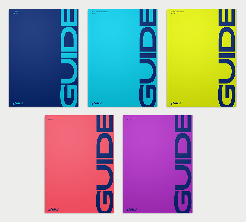 ASICS知名運動鞋品牌新視覺形象識別設計-上海品牌設計公司