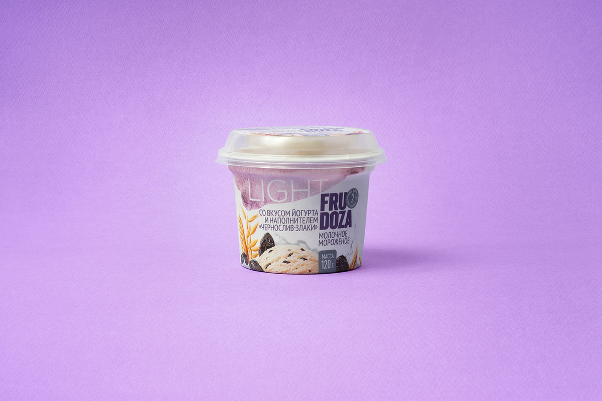 充滿健康味道的FRUDOZA Light- 低熱量冰淇淋包裝設(shè)計(jì)