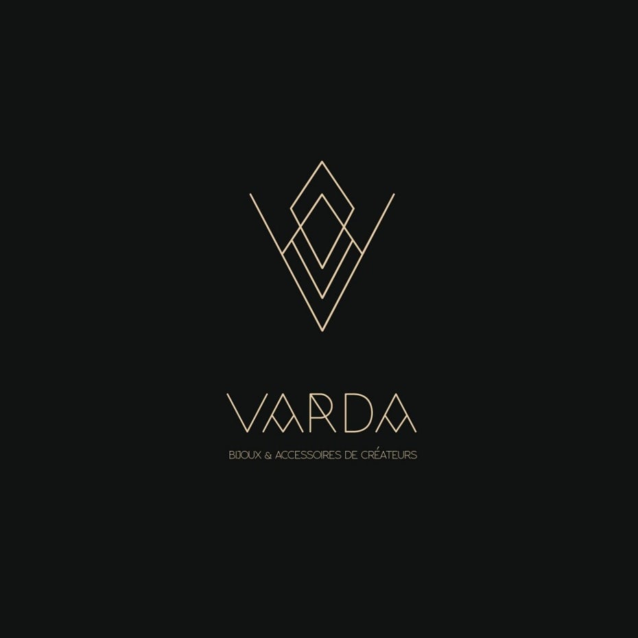 時髦的裝飾線三角形logo設(shè)計--上海logo設(shè)計公司 時髦的裝飾線三角形logo設(shè)計--上海logo設(shè)計公司