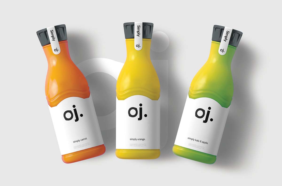 Oj. - Branding Concept飲料品牌設(shè)計(jì)包裝設(shè)計(jì)賞析