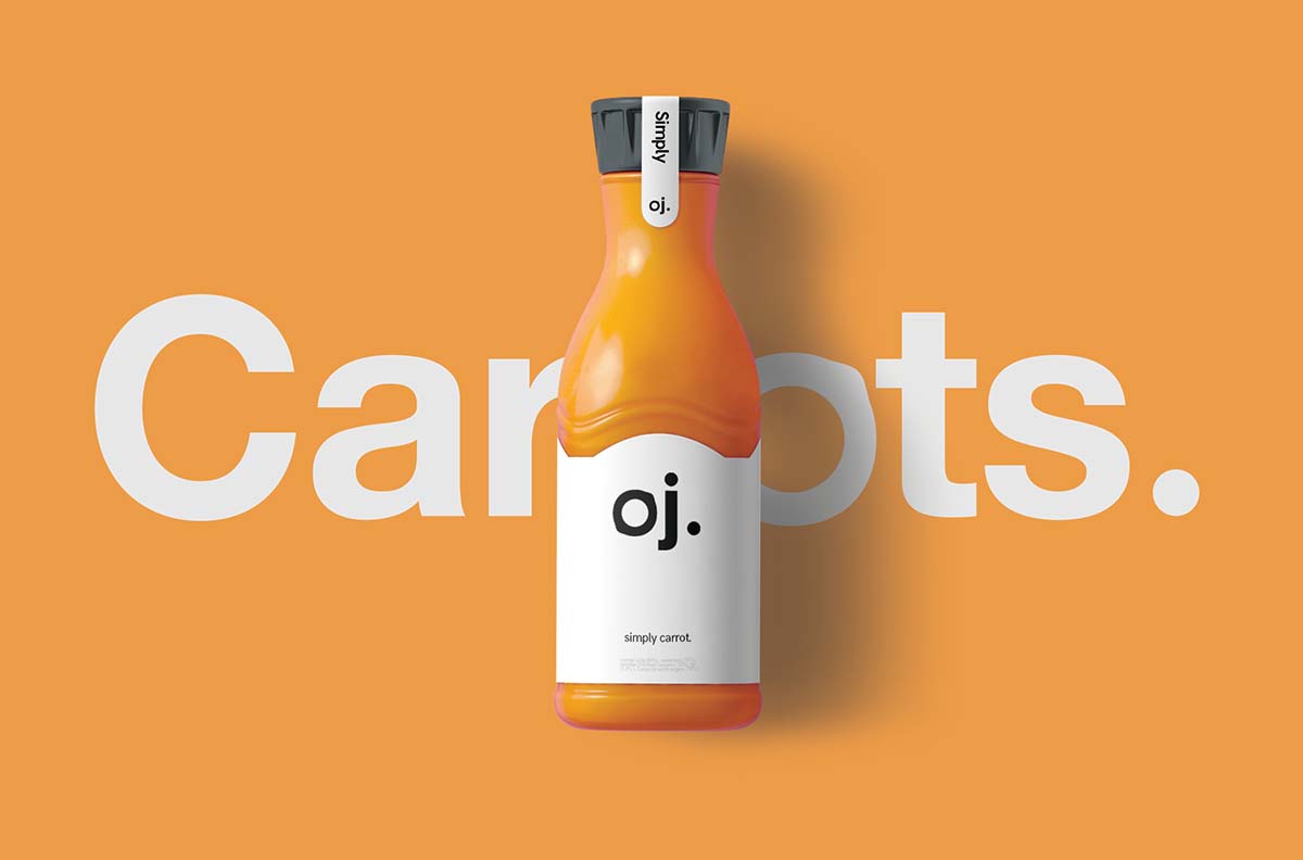 Oj. - Branding Concept飲料品牌設(shè)計(jì)包裝設(shè)計(jì)賞析