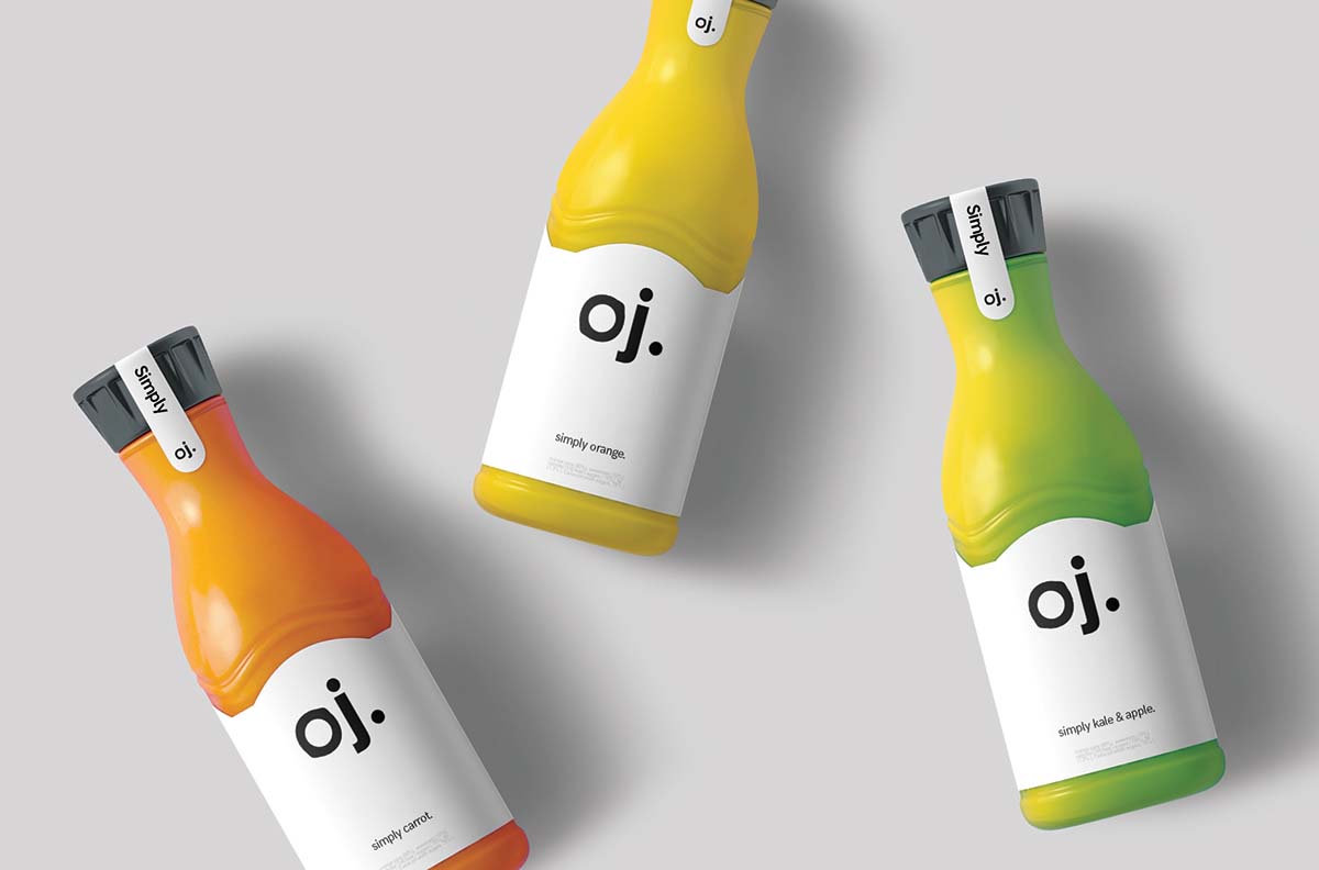 Oj. - Branding Concept飲料品牌設(shè)計(jì)包裝設(shè)計(jì)賞析