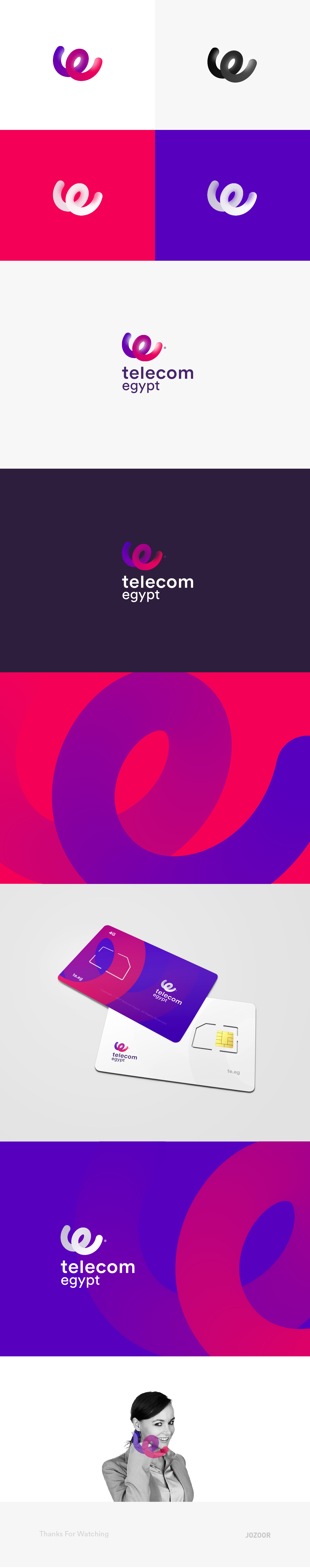 埃及電信品牌視覺形象設(shè)計-logo設(shè)計-VI設(shè)計 埃及電信品牌視覺形象設(shè)計-logo設(shè)計-VI設(shè)計