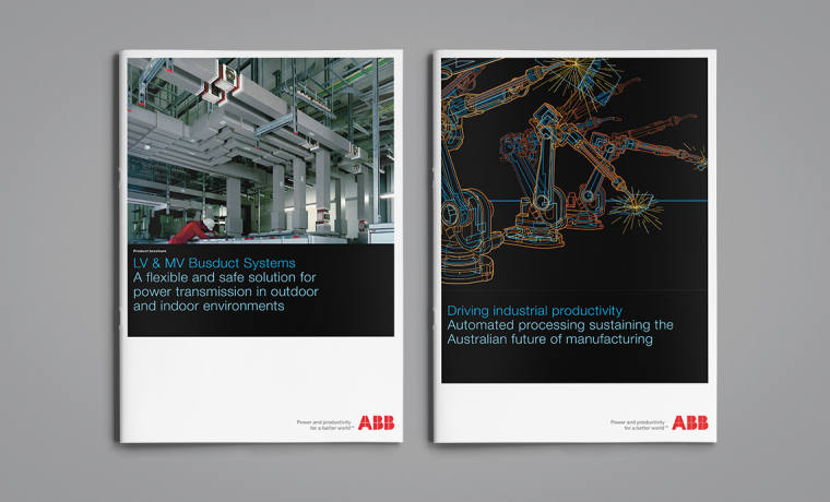 ABB 電力和自動化公司澳大利亞品牌全案形象設計 ABB 電力和自動化公司澳大利亞品牌全案形象設計