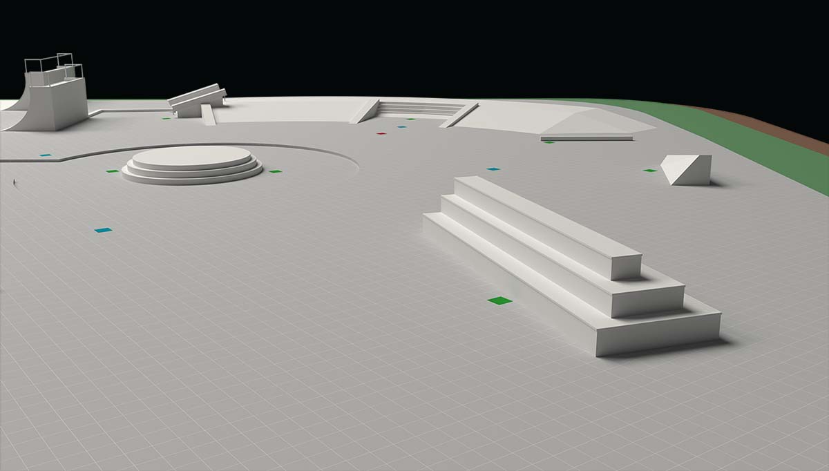 IAPI滑板主題公園導視系統(tǒng)設(shè)計-上海導視設(shè)計公司