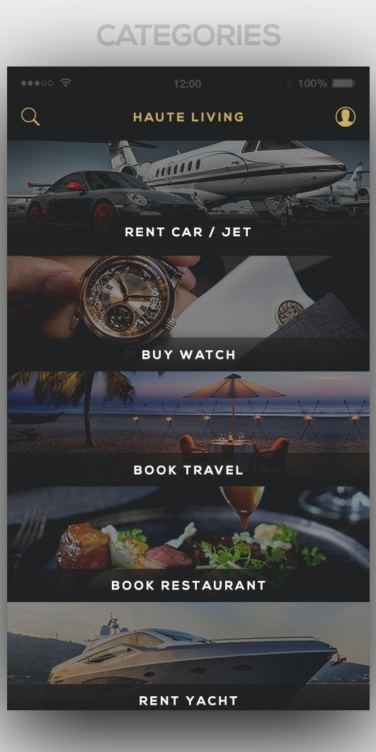 豪華手機(jī)app設(shè)計(jì)