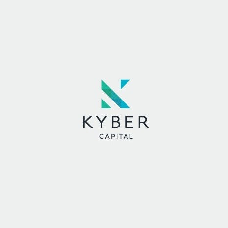 字母組合單色徽標(biāo)logo設(shè)計-Kyber Capital標(biāo)志設(shè)計