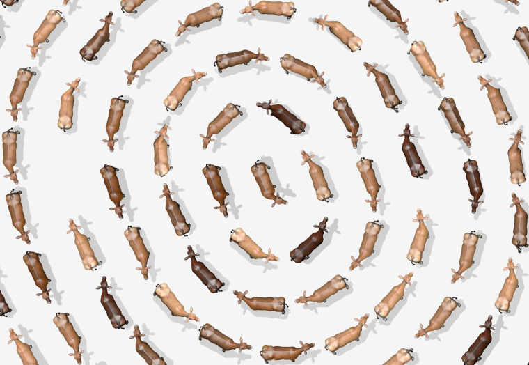 Purina 動(dòng)物飼料平面創(chuàng)意廣告設(shè)計(jì)“指紋-黃?!碧貙?xiě) Purina 動(dòng)物飼料平面創(chuàng)意廣告設(shè)計(jì)“指紋-黃?!碧貙?xiě)