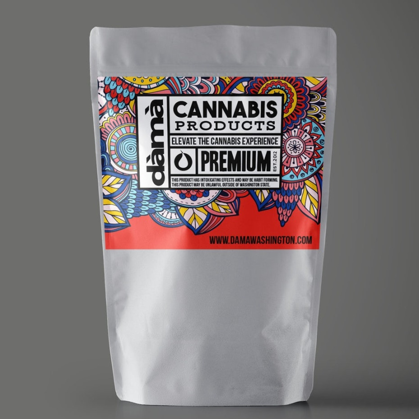 Dama Cannabis的大麻標志設(shè)計