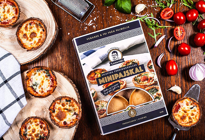 Filo糕點(diǎn)包裝設(shè)計(jì)，突出希臘傳統(tǒng)