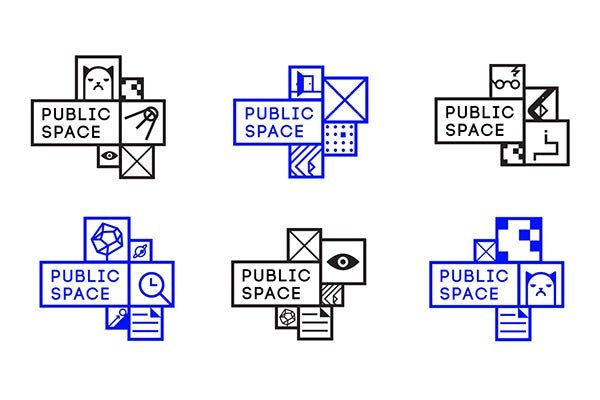 可變的動態(tài)logo設(shè)計-帶公共空間標(biāo)識logo