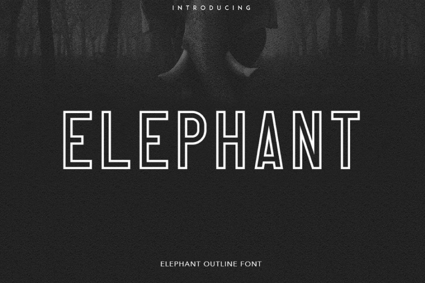 輪廓字體-優(yōu)雅的輪廓字體設(shè)計(jì)