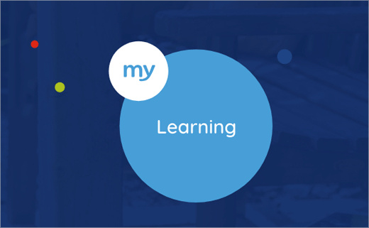 醫(yī)療護理業(yè)務管理app平臺myAko新logo設計，四個小圓圍繞一個大圓