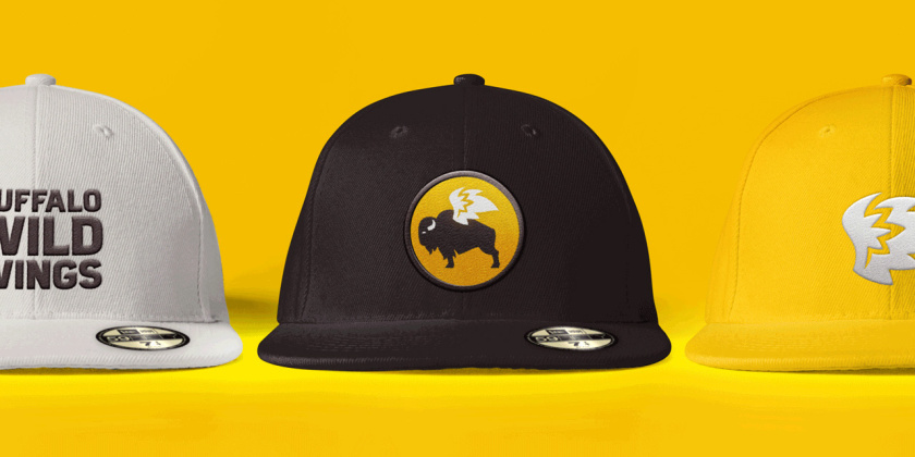 Buffalo Wild Wings體育酒吧新logo設(shè)計(jì),帶翅膀的水牛形象 Buffalo Wild Wings體育酒吧新logo設(shè)計(jì),帶翅膀的水牛形象