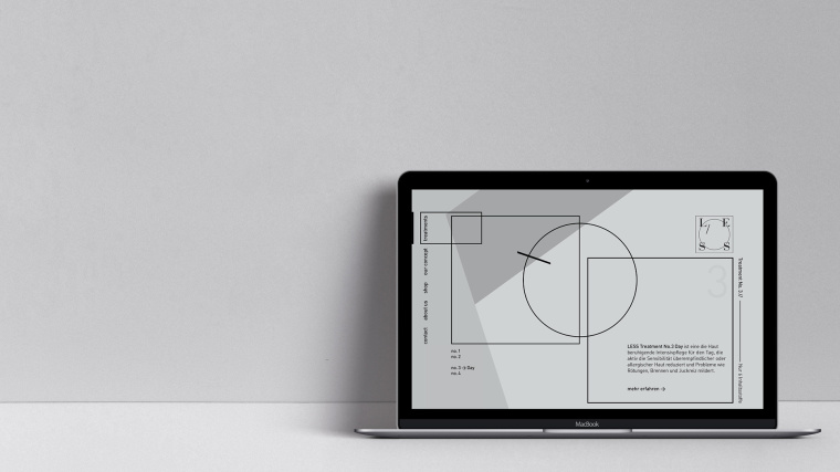 LESS化妝品品牌：最小的品牌標(biāo)識(shí)與最簡(jiǎn)單的包裝設(shè)計(jì)