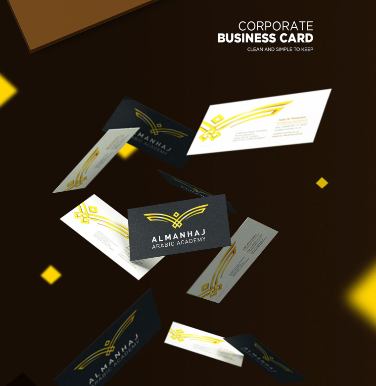 ELMANHAJ 教育學(xué)院品牌老鷹形狀幾何logo設(shè)計(jì)VI設(shè)計(jì)