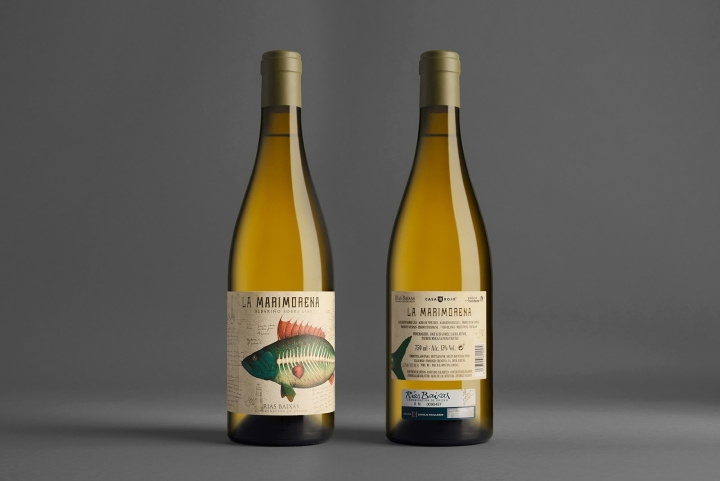 Albari?o 葡萄酒包裝設(shè)計(jì),復(fù)古的魚(yú)插畫(huà)標(biāo)簽風(fēng)格 Albari?o 葡萄酒包裝設(shè)計(jì),復(fù)古的魚(yú)插畫(huà)標(biāo)簽風(fēng)格