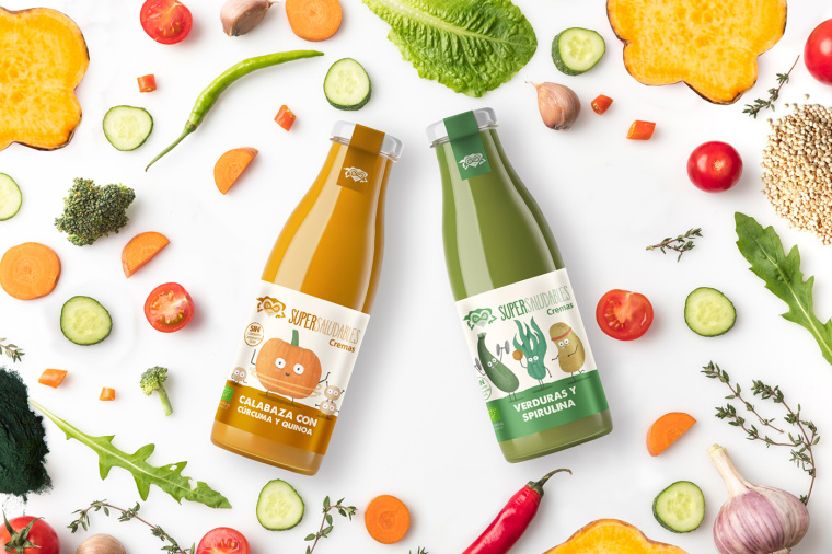 全新生態(tài)面霜系列SuperSaludables包裝設(shè)計,柔和的顏色來代表“生物”的美學(xué) 全新生態(tài)面霜系列SuperSaludables包裝設(shè)計,柔和的顏色來代表“生物”的美學(xué)