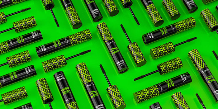 Tracta 睫毛膏包裝設(shè)計(jì)靈感,塑料和PVC材質(zhì)搭配幾何圖形 Tracta 睫毛膏包裝設(shè)計(jì)靈感,塑料和PVC材質(zhì)搭配幾何圖形