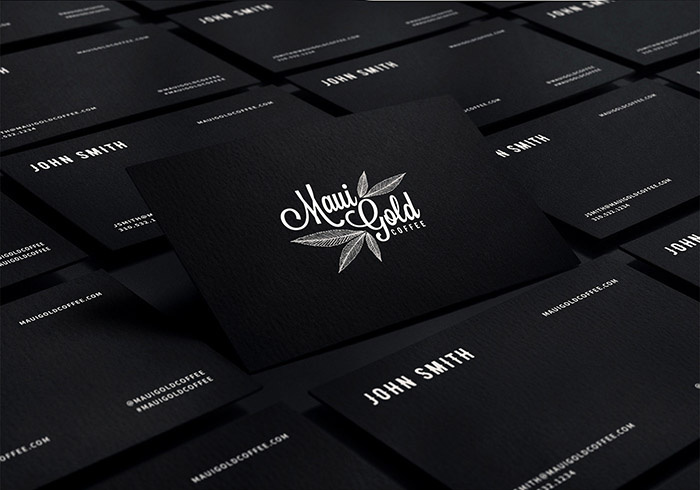 黃金大麻咖啡袋裝及咖啡飲料品牌形象設(shè)計(jì)，感受夏威夷島嶼文化