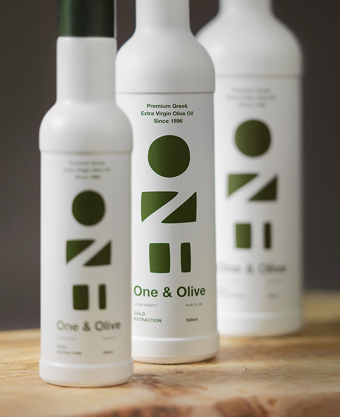 One & Olive 希臘特級(jí)初榨橄欖油包裝設(shè)計(jì)-上海包裝設(shè)計(jì)公司