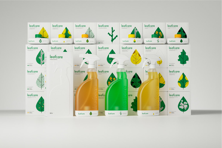 Leafcare 創(chuàng)新植物殺蟲劑及植物保護(hù)產(chǎn)品包裝設(shè)計(jì)“葉子篇”